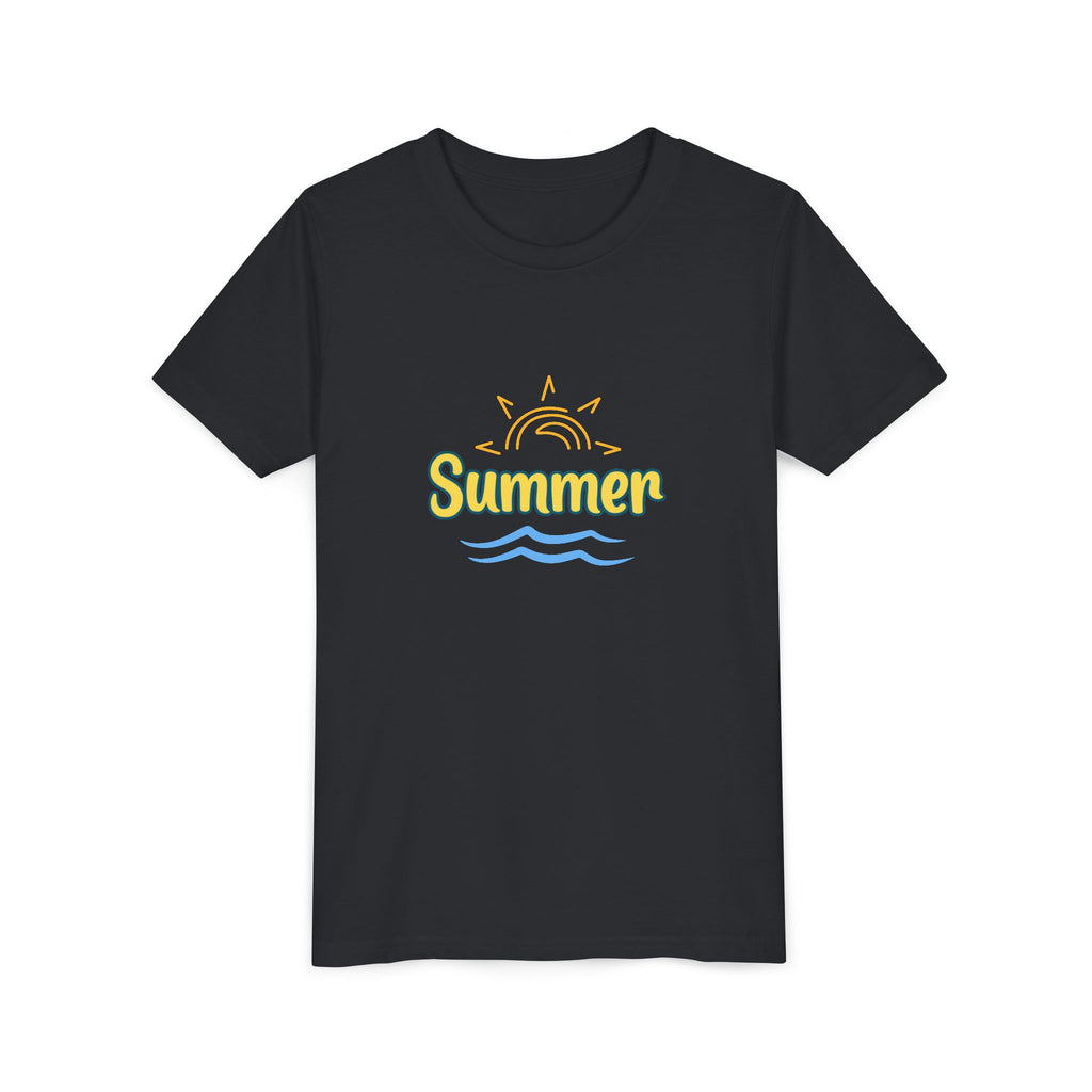 Summer Young Tee | Trendy Youth Summer T-Shirt | Cute Graphic Tee for Teens | Unisex Summer Shirt | Vacation Outfit for Kids & Teens