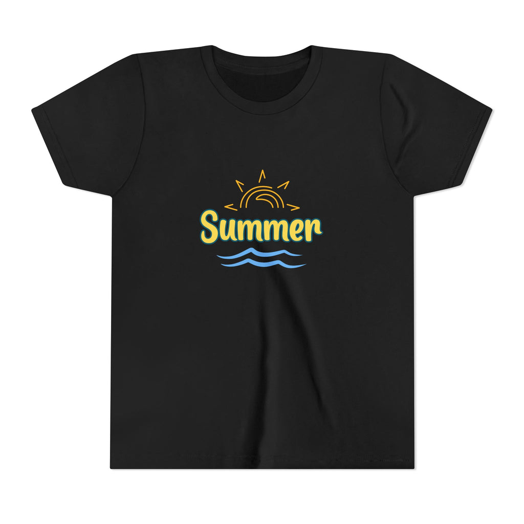 Summer Young Tee | Trendy Youth Summer T-Shirt | Cute Graphic Tee for Teens | Unisex Summer Shirt | Vacation Outfit for Kids & Teens