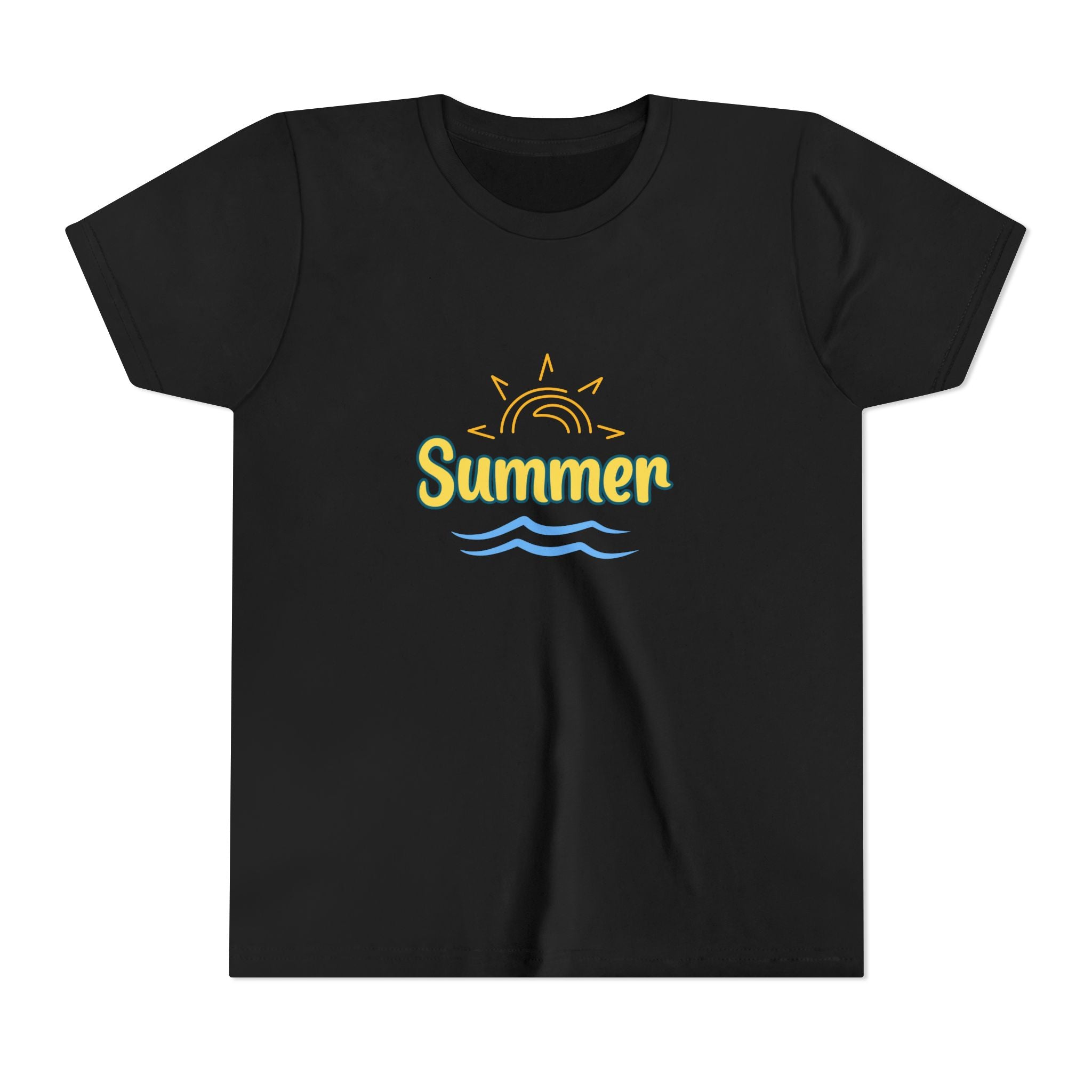 Summer Young Tee | Trendy Youth Summer T-Shirt | Cute Graphic Tee for Teens | Unisex Summer Shirt | Vacation Outfit for Kids & Teens