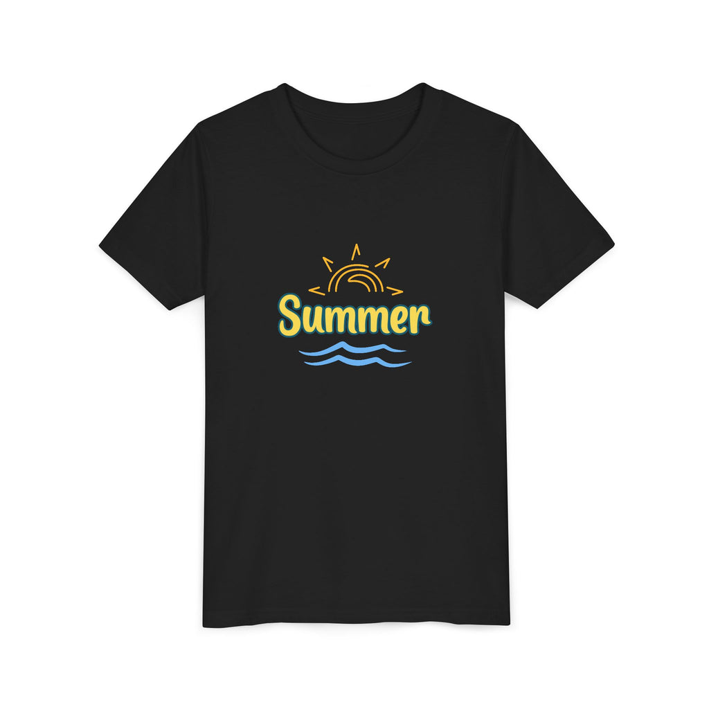 Summer Young Tee | Trendy Youth Summer T-Shirt | Cute Graphic Tee for Teens | Unisex Summer Shirt | Vacation Outfit for Kids & Teens