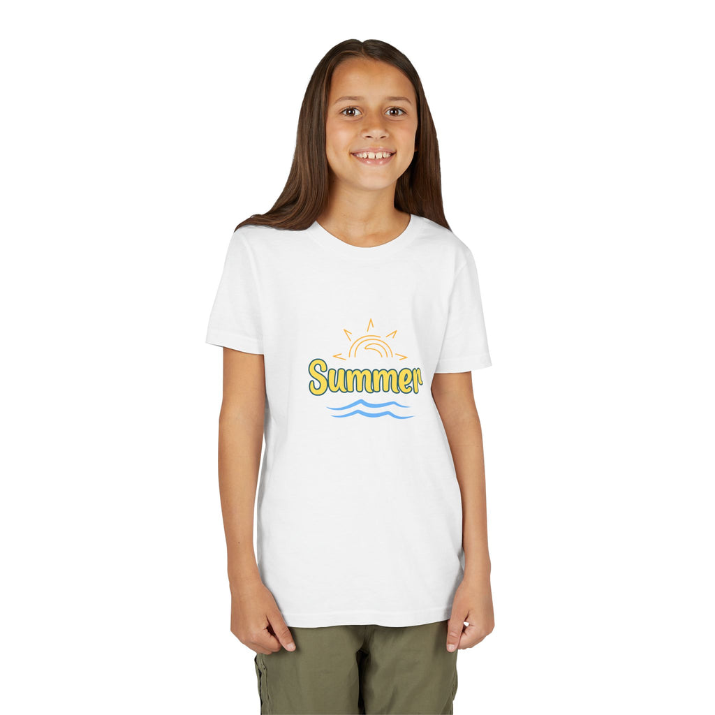 Summer Young Tee | Trendy Youth Summer T-Shirt | Cute Graphic Tee for Teens | Unisex Summer Shirt | Vacation Outfit for Kids & Teens