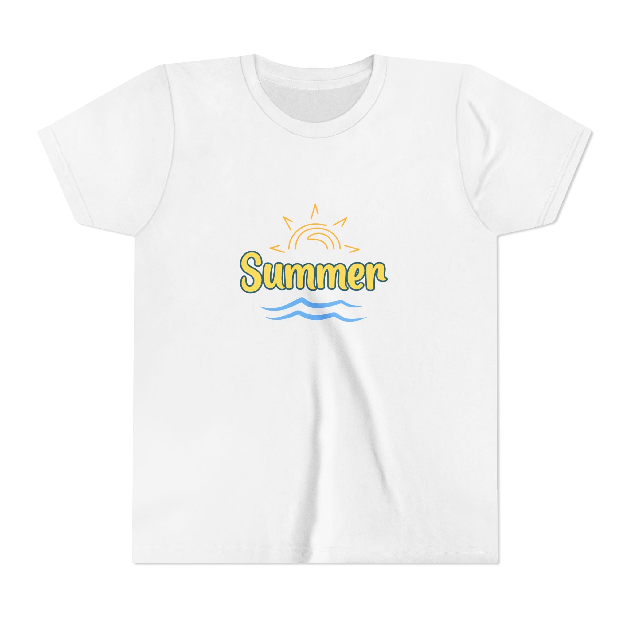 Summer Young Tee | Trendy Youth Summer T-Shirt | Cute Graphic Tee for Teens | Unisex Summer Shirt | Vacation Outfit for Kids & Teens