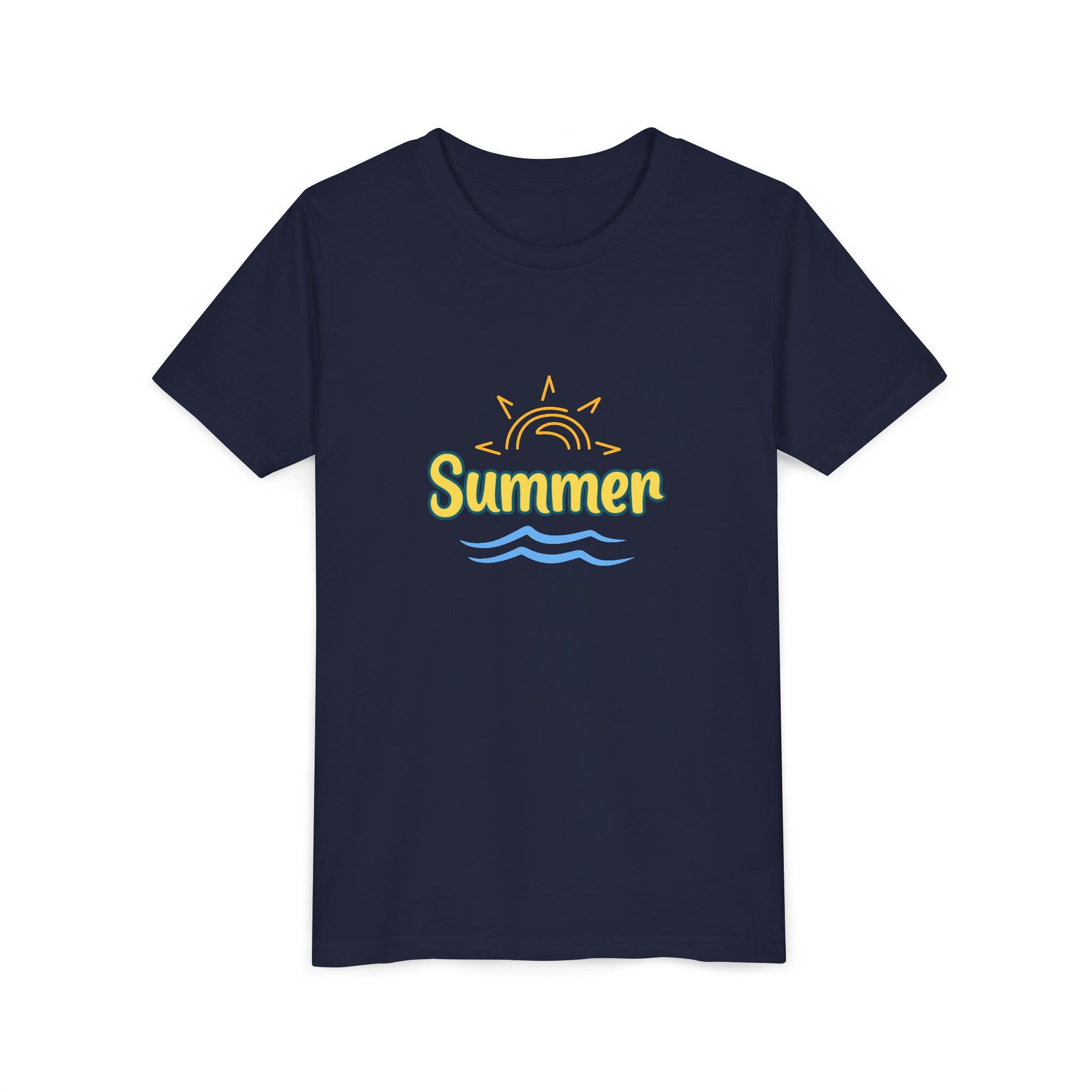 Summer Young Tee | Trendy Youth Summer T-Shirt | Cute Graphic Tee for Teens | Unisex Summer Shirt | Vacation Outfit for Kids & Teens