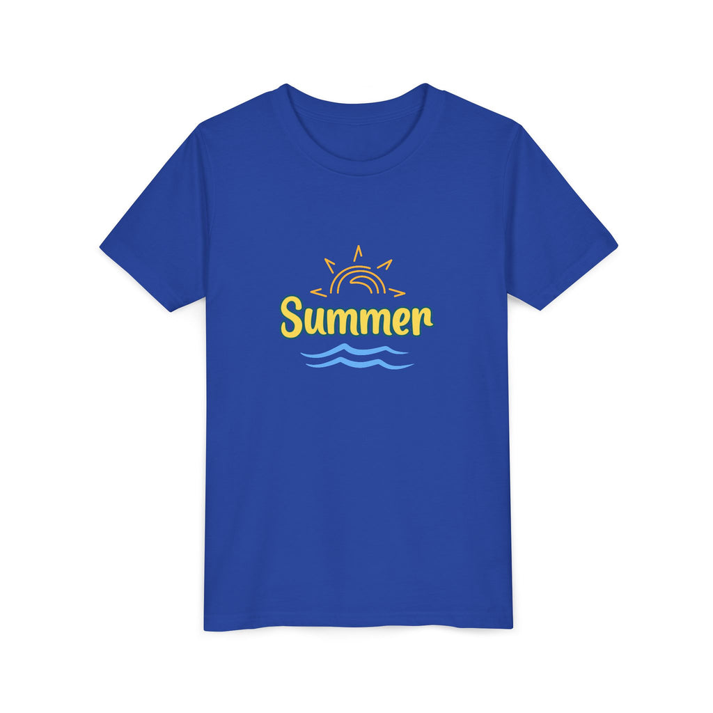 Summer Young Tee | Trendy Youth Summer T-Shirt | Cute Graphic Tee for Teens | Unisex Summer Shirt | Vacation Outfit for Kids & Teens