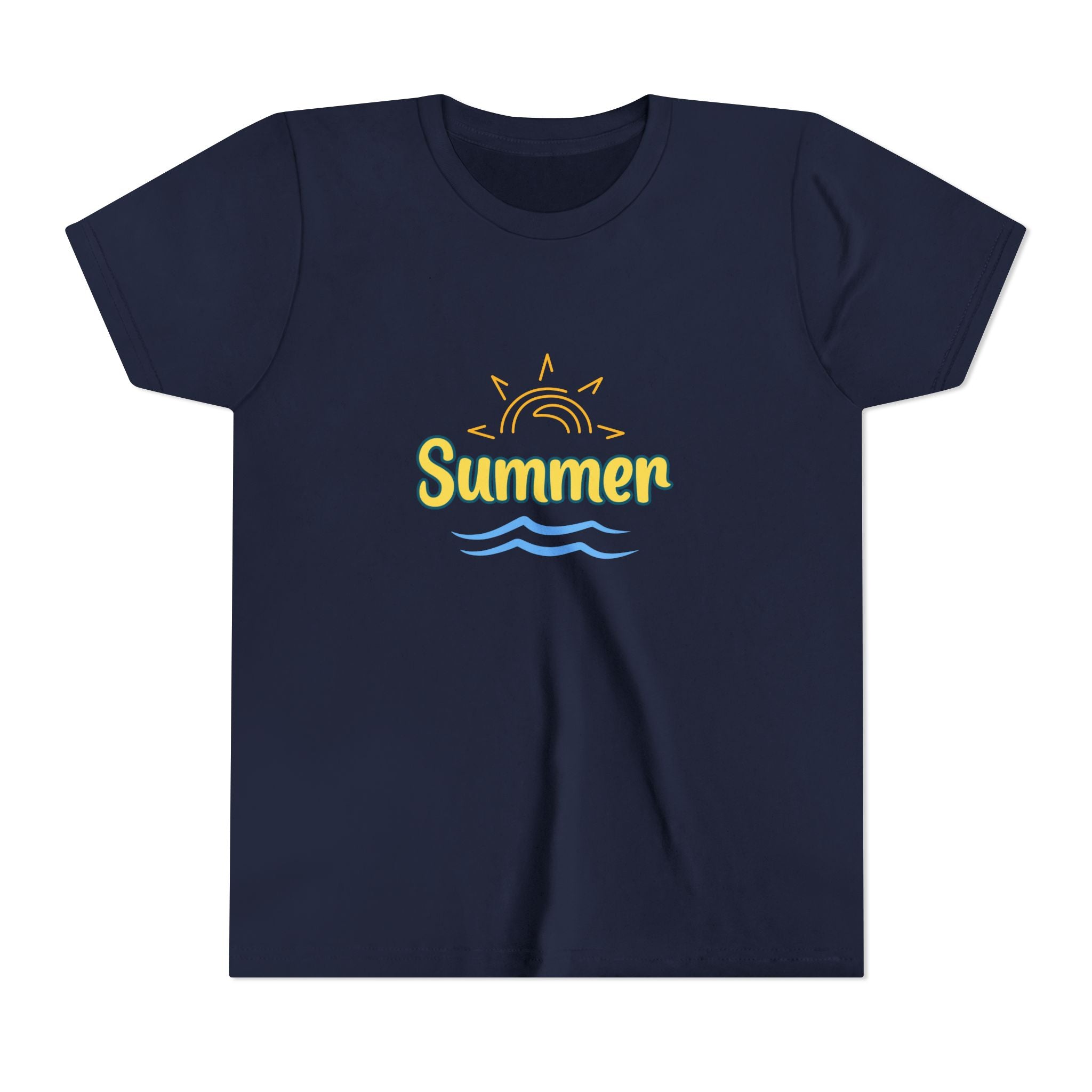 Summer Young Tee | Trendy Youth Summer T-Shirt | Cute Graphic Tee for Teens | Unisex Summer Shirt | Vacation Outfit for Kids & Teens