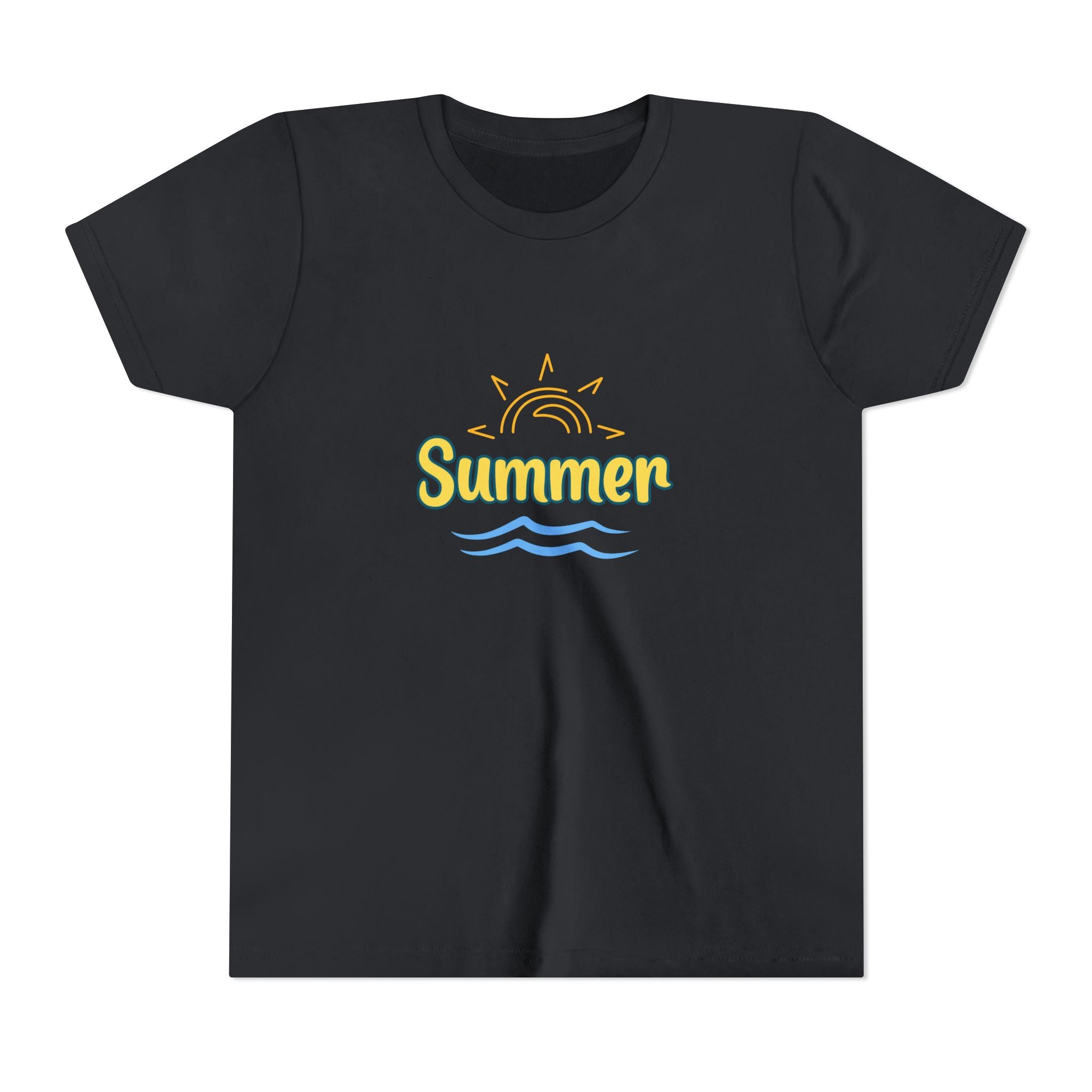 Summer Young Tee | Trendy Youth Summer T-Shirt | Cute Graphic Tee for Teens | Unisex Summer Shirt | Vacation Outfit for Kids & Teens