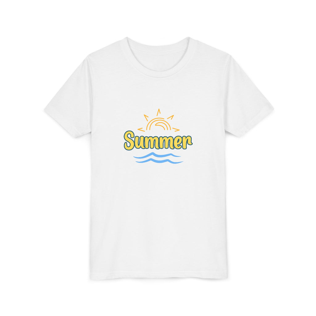 Summer Young Tee | Trendy Youth Summer T-Shirt | Cute Graphic Tee for Teens | Unisex Summer Shirt | Vacation Outfit for Kids & Teens