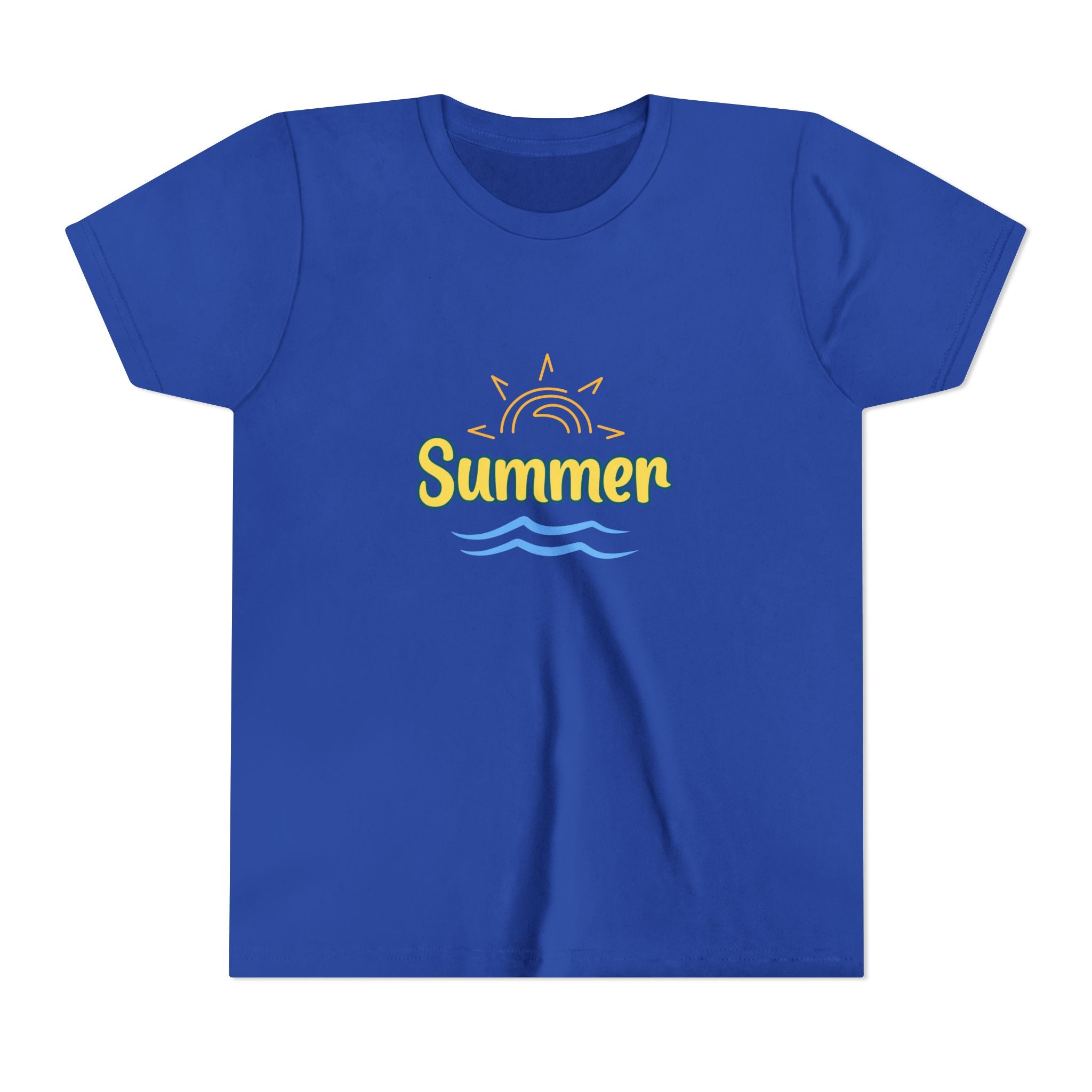 Summer Young Tee | Trendy Youth Summer T-Shirt | Cute Graphic Tee for Teens | Unisex Summer Shirt | Vacation Outfit for Kids & Teens